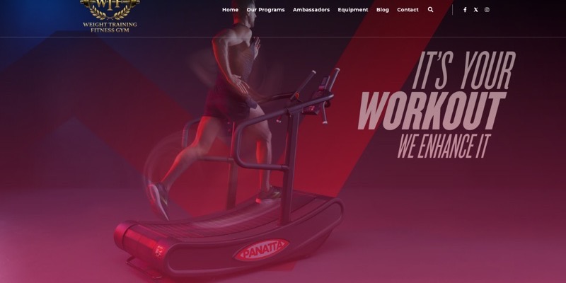 WTF Gym Weight Training Fitness